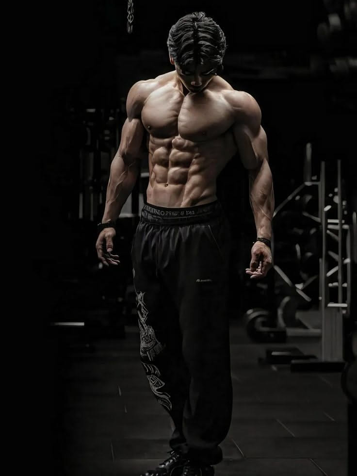 Home Aesthetic Body Aesthetic Physique Goals Muscular Men In Gym Body Fitness Wallpaper 1